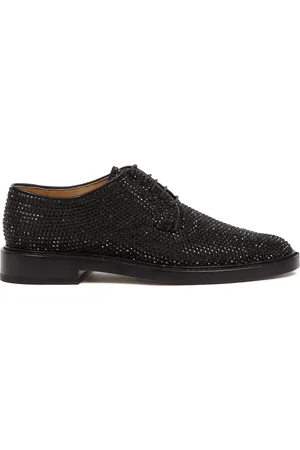 Maison Margiela Derbies Tabi à design strassé