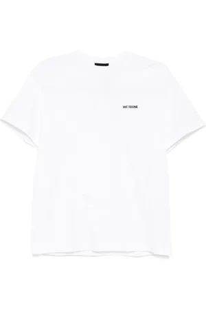 We11 Done T-shirt à logo brodé