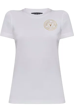 VERSACE T-shirt à détail V-Emblem