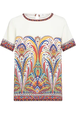 Etro T-shirt à motif cachemire