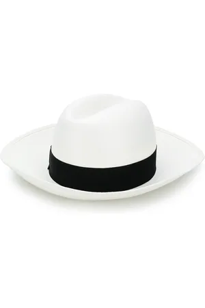Borsalino Panama à ruban contrastant
