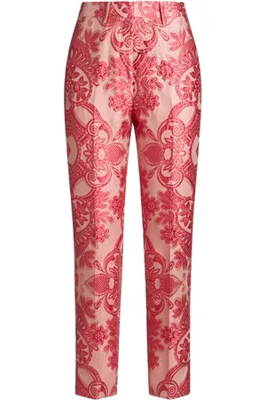 Etro Pantalon fuselé à motif cachemire