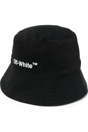 OFF-WHITE Bob à logo Helvetica brodé
