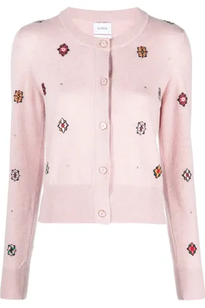 Barrie Cardigan en maille intarsia
