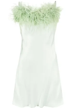 Sleeper Robe courte Boheme ornée de plumes
