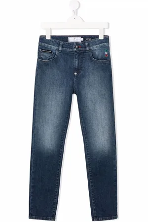 Philipp Plein Jean slim à patch logo