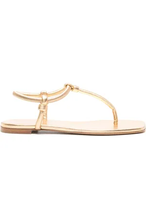 Gianvito Rossi Sandales Juno Thong en cuir