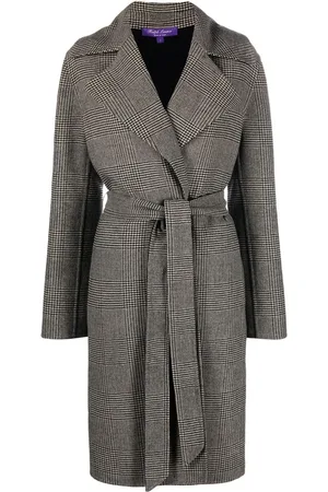 Ralph Lauren Manteau Cameo à taille ceinturée