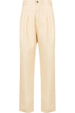 AMAPÔ Pantalon en coton à plis