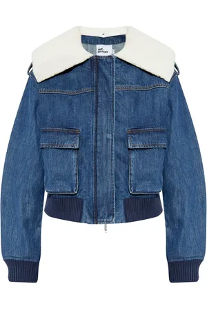 Self-Portrait Veste bomber en jean