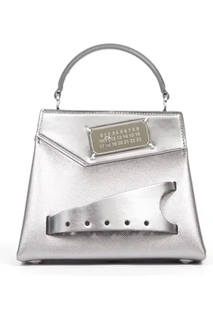 Maison Margiela Sac à main Snatched en cuir