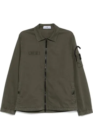 Stone Island Chemise à patch Compass