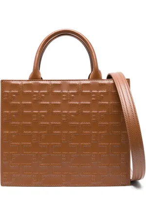 Elisabetta Franchi Sac cabas matelassé à logo embossé