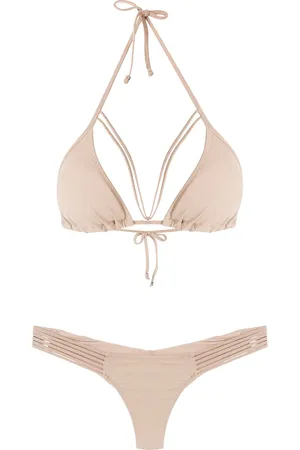 AMIR SLAMA Bikini à détails de brides