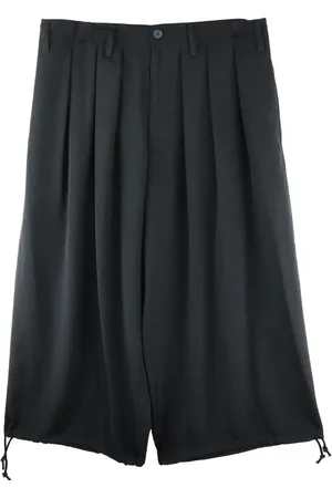 YOHJI YAMAMOTO Short à coupe sarouel
