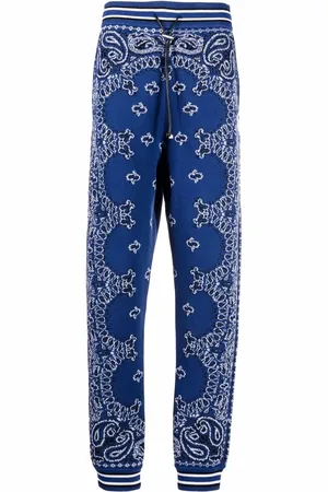 AMIRI Pantalon de jogging à imprimé bandana