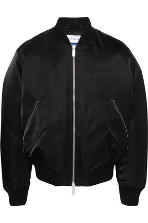 OFF-WHITE Veste bomber matelassée à logo brodé