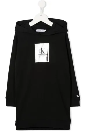 Calvin Klein Robe-hoodie à logo imprimé