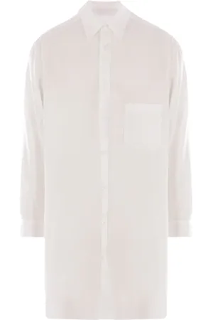 YOHJI YAMAMOTO Chemise à effet de transparence