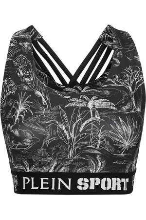 Philipp Plein Brassière de sport à imprimé graphique