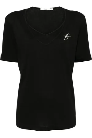 B+AB T-shirt superposé à col v