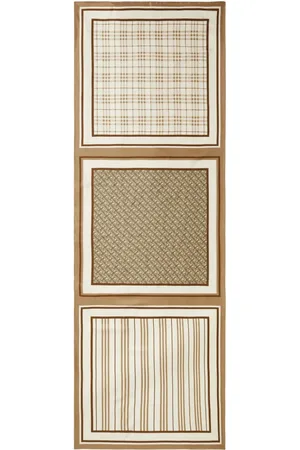 Burberry écharpe en soie à imprimé Montage