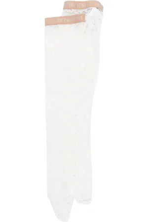 VALENTINO GARAVANI Chaussettes en dentelle Chantilly
