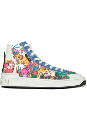 Balmain X Disney baskets The Lion King B-Court