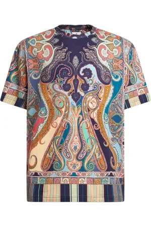 Etro T-shirt à imprimé cachemire