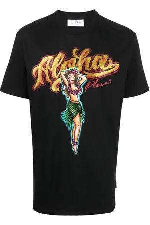 Philipp Plein T-shirt Hawaii à manches courtes