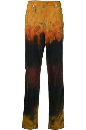 ECKHAUS LATTA Jean droit à effet usé