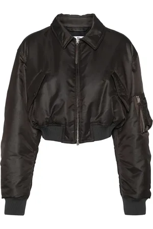 Acne Studios Veste bomber crop à design matelassé