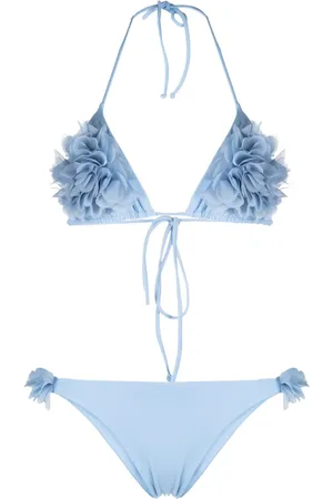 LA REVECHE Bikini Shayna à appliques fleurs
