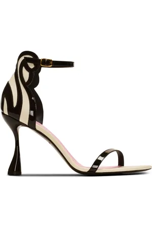 Balmain Sandales Eden 95 mm à design bicolore