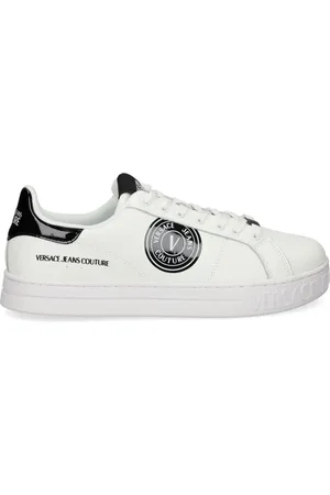 VERSACE Baskets en cuir