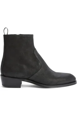 Giuseppe Zanotti Bottines en daim à empiècements