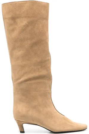 Totême Bottes à talon épais 50 mm