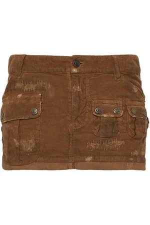 Dsquared2 Minijupe en velours côtelé