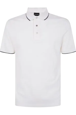 Emporio Armani Polo en coton à logo brodé