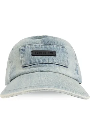 FEAR OF GOD Casquette en jean à patch logo