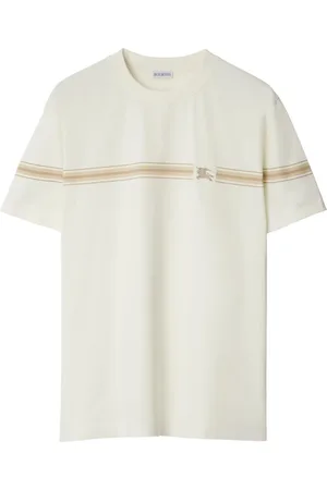 Burberry T-shirt en coton à rayures