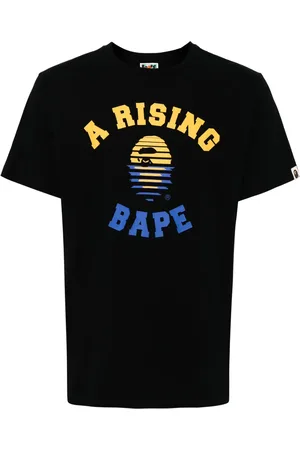 A Bathing Ape T-shirt en coton à logo imprimé
