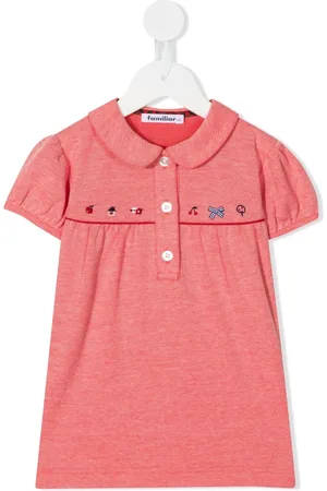 Familiar Polo à détail brodé