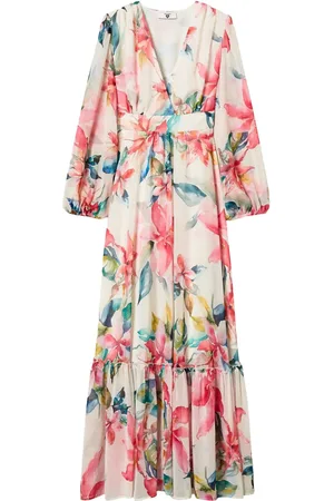 Twin-Set Robe longue à fleurs