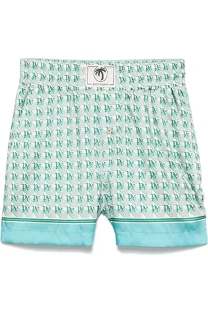 Palm Angels Short à imprimé monogrammé