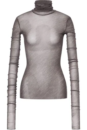 Serafini Chemise à effet de semi-transparence