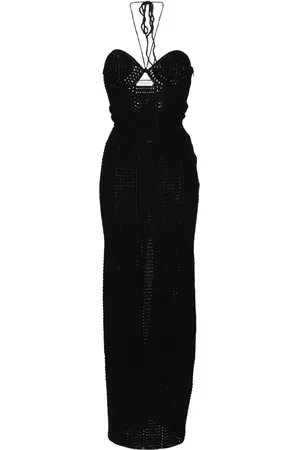 The Mannei Robe longue Bergen en crochet