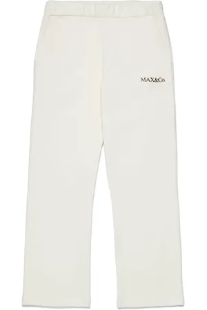 MAX&Co. Kids Pantalon de jogging en coton à logo imprimé