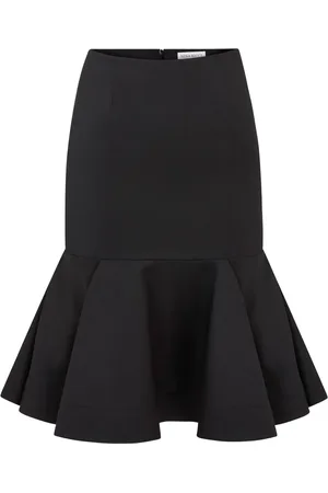 Nina Ricci Jupe mi-longue à design en péplum