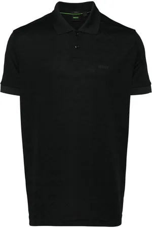 HUGO BOSS Polo à motif monogrammé